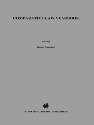 cover image of Comparative Law Yearbook